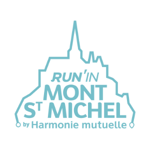 Logo Run In Mont Saint-Michel by Harmonie Mutuelle et Trail de l'Archange